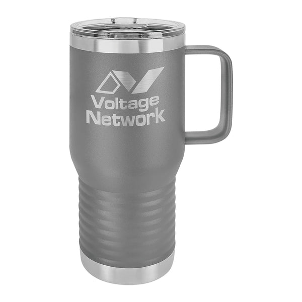 Vacuum Insulated Mug with Slider Lid – Your Perfect Beverage Partner! Personalize with Name or Logo - Keep Your Beverages Hot or Cold