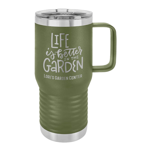 Vacuum Insulated Mug with Slider Lid – Your Perfect Beverage Partner! Personalize with Name or Logo - Keep Your Beverages Hot or Cold