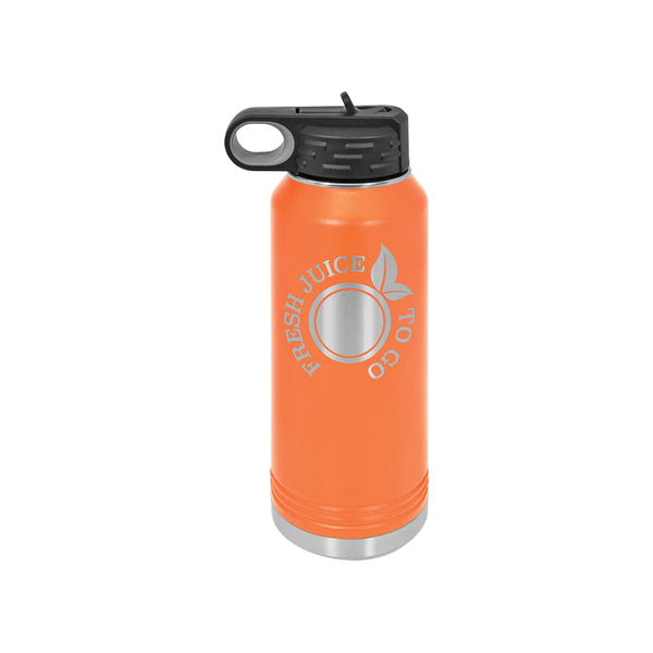 Polar Camel Insulated Water Bottle 32 Ounce Orange