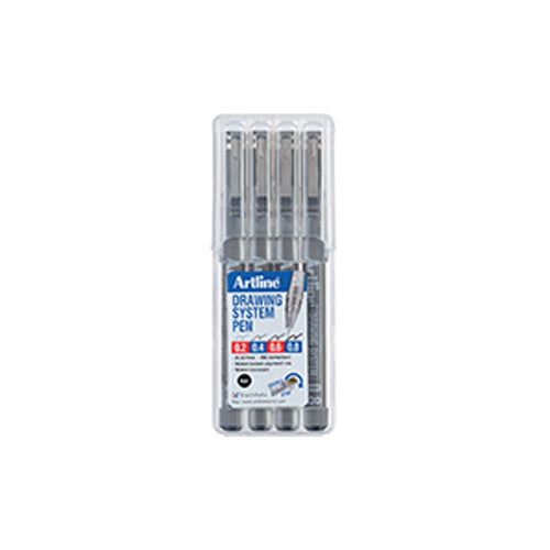 Drawing System Pens 4PK