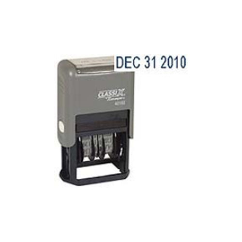 4-Yr Line Dater Size: 1.5 Plastic Self-Inking