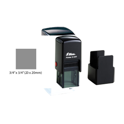 Shiny S-520 Self-Inking Stamp, 3/4" x 3/4"