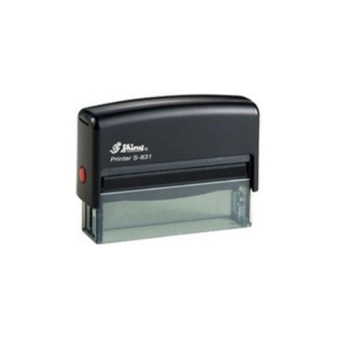 Shiny S-831 Self-Inking Stamp, 3/8" x 2-3/4" Imprint area